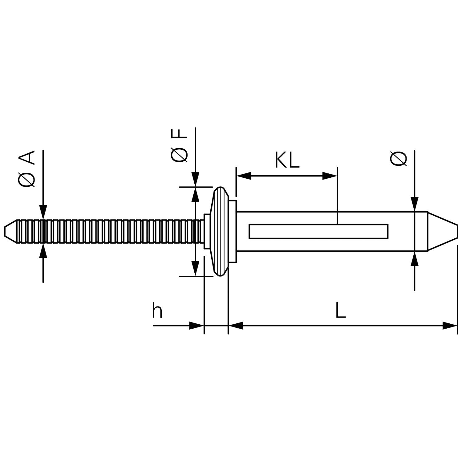   Aluminium Rivets - BULB-TITE®