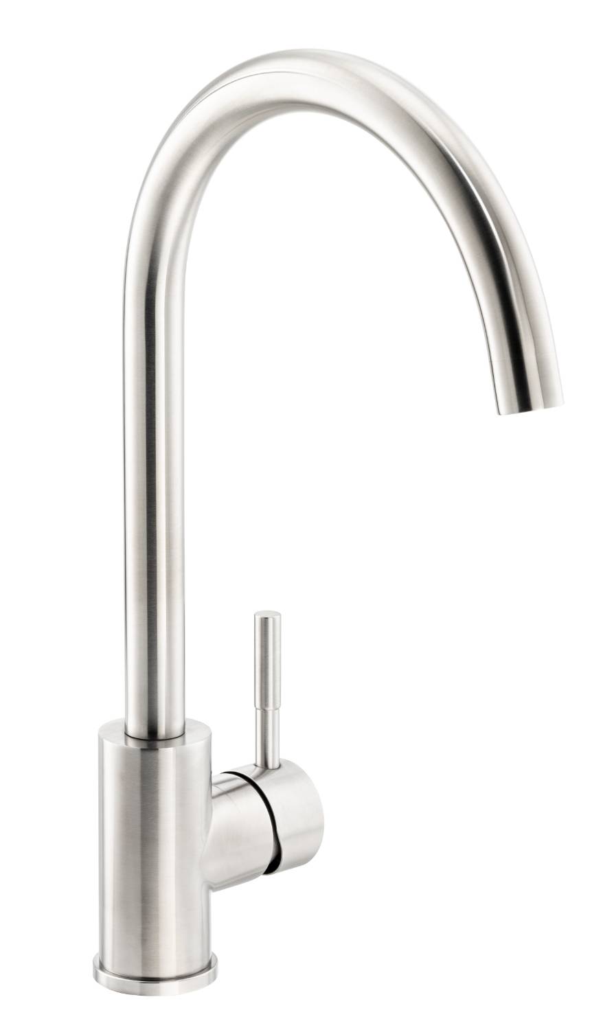 Sway Single Lever - Contemporary Stainless Steel Kitchen Mixer Tap