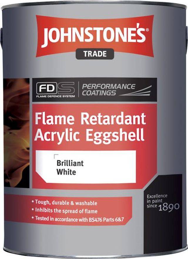 Flame Retardant Acrylic Eggshell