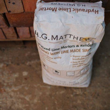 HG Matthews NewBuild Cream Mortar