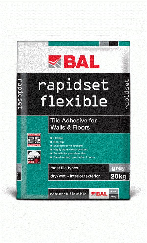 Rapidset Flexible - Tile adhesive