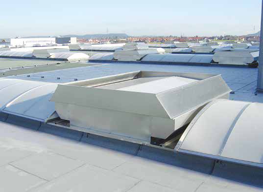Apollo / Apollo ATI natural flap roof ventilators