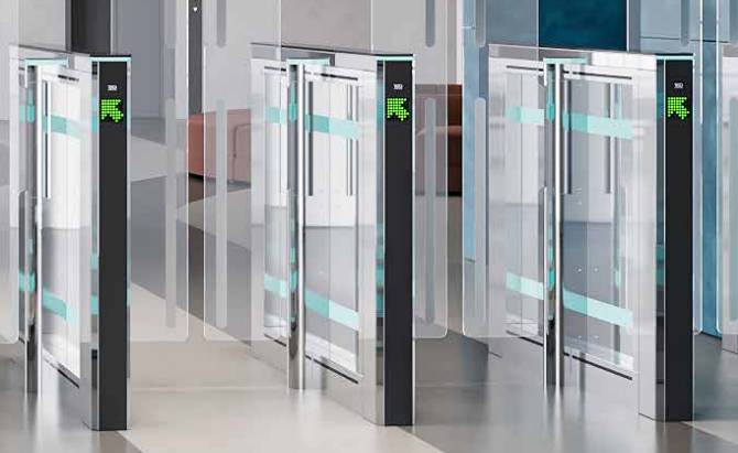 GEZE PACE SW 100 - Access Control Speed Gate