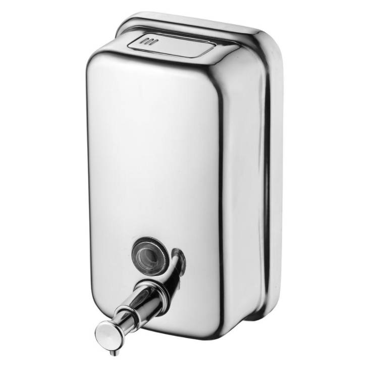 Ideal Standard IOM Soap Dispenser Wall Mounted 800ml Stainless Steel