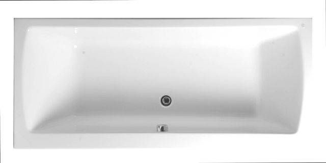 VitrA Neon 1800 x 800 mm Double-ended Bath, 52540001000