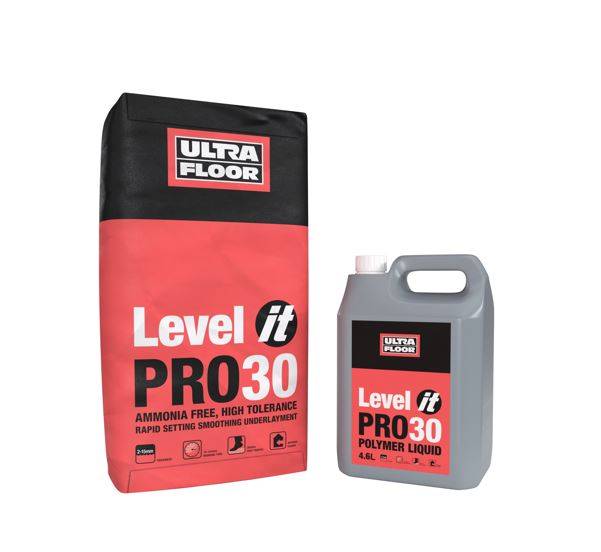 Level IT Pro30: Ammonia Free, High Tolerance, Rapid Setting Smoothing Underlayment