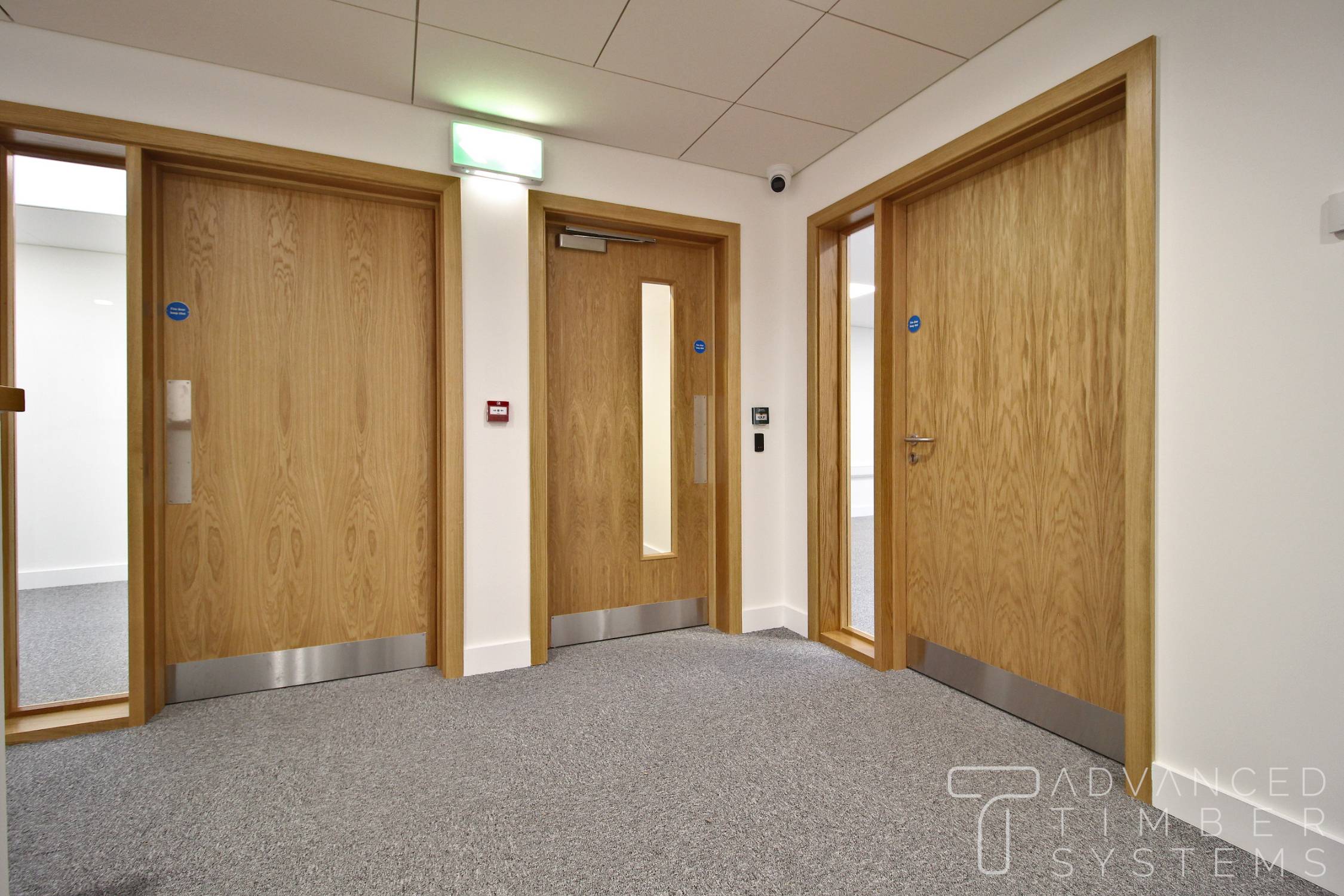 Veneered Single Doorset - Doors