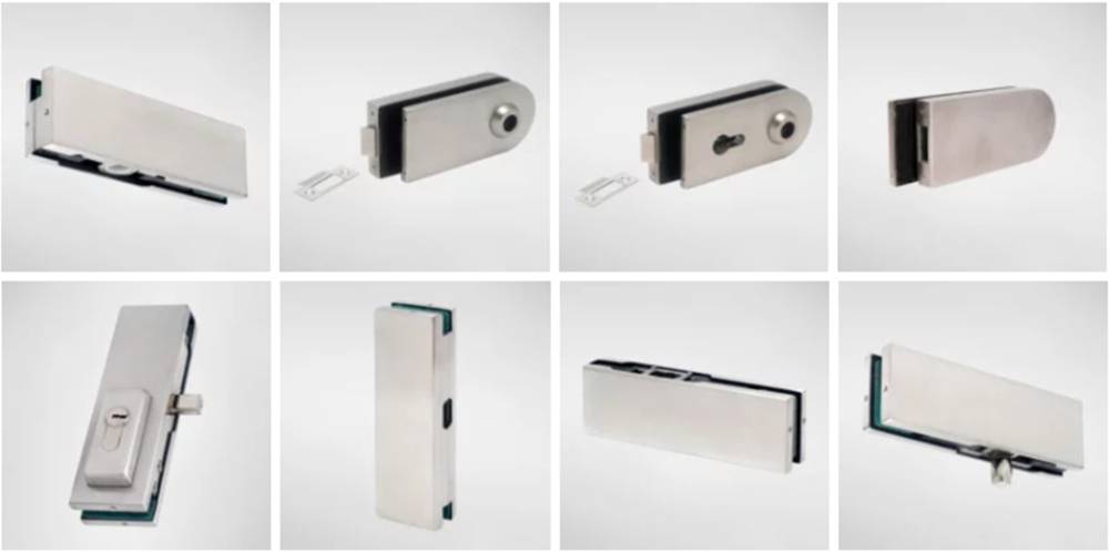 Allgood Glass Door Lock Sets - Hardware