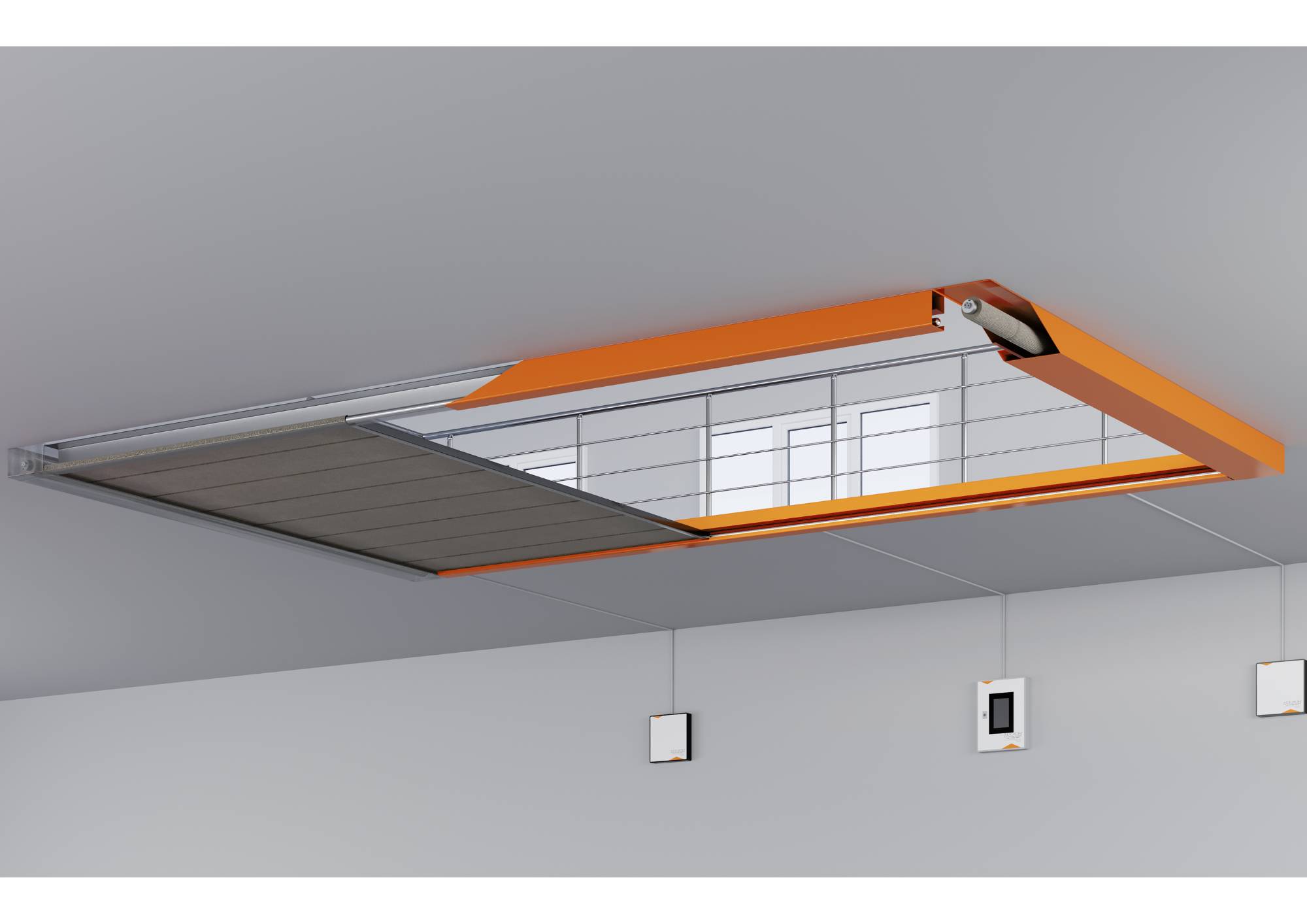 Horizontal Fire Curtain - 120 min - HFC120E - Fire Curtain