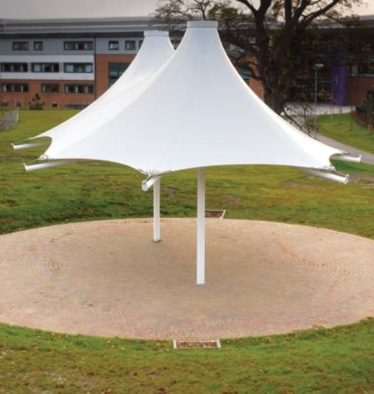 Double Conic Fabric Canopy