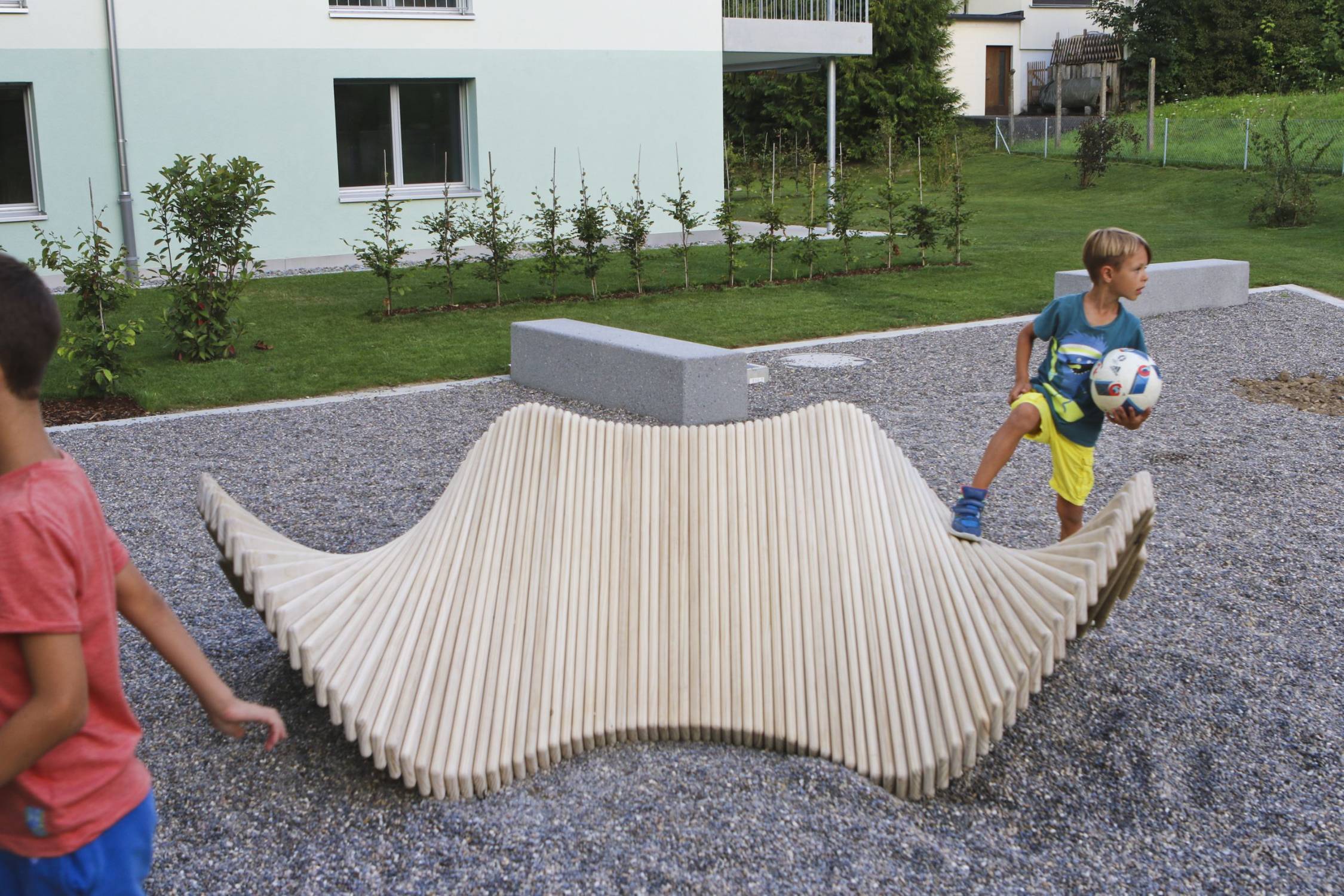 All Urban - moveart Play Sculpture and Architectural Seating Range - Playing Benches/ Structures
