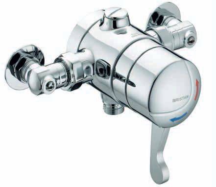 OP TS1503 ISOL C Opac Exposed Shower Valve with Isolating Elbows