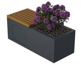 Flow Range - Modular Bench and Planter Units
