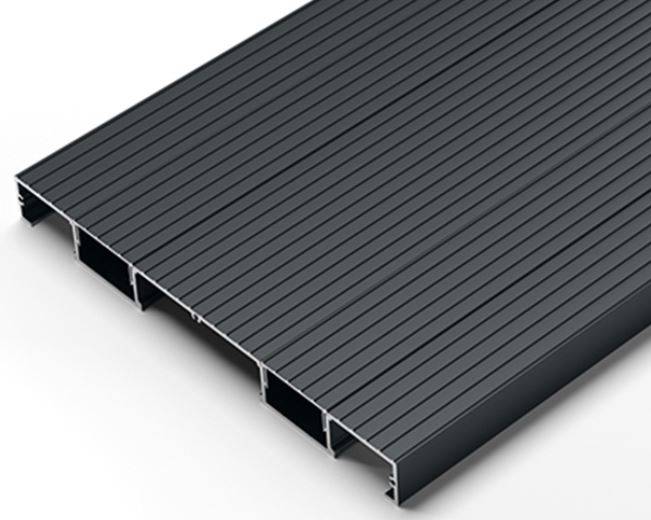 Adek Aluminium Decking Board: Enhanced Grip 295 Board