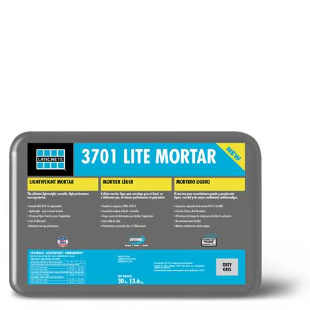 3701 Lite Mortar - Lightweight Thick Bed Mortar/Screed