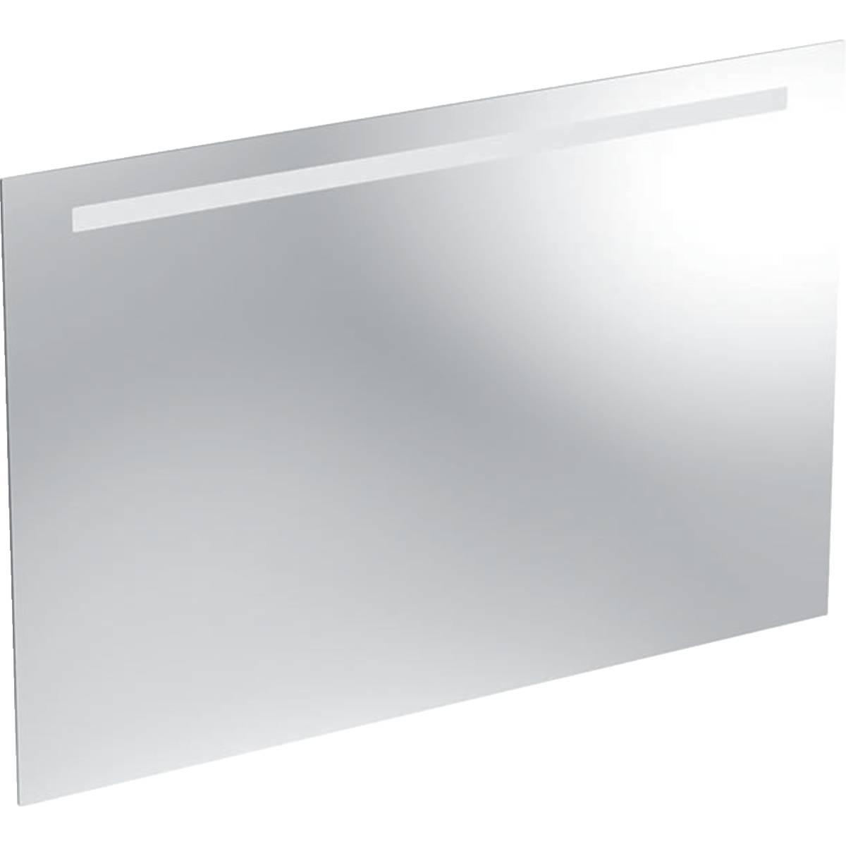 Option Basic illuminated mirror, lighting at the top