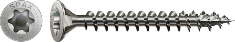 SPAX A2 Grade Stainless Steel Flat Countersunk Head Universal Use Screws