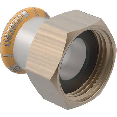 Geberit Mapress Therm Adaptor With Union Nut