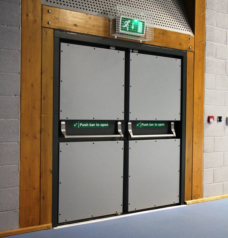 Traffidor Secure - Steel Hinged Doors