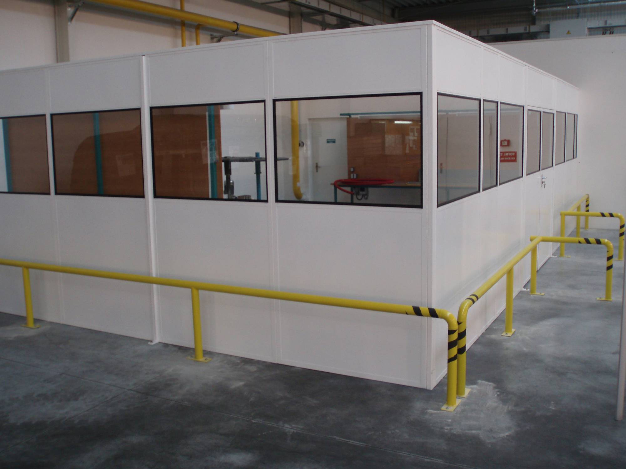 Bastion Single Skin Steel Partitioning