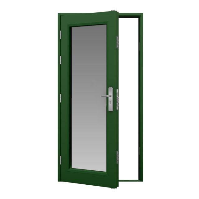 Glazed Steel Door (Security)