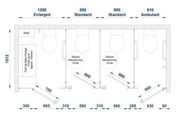 Pendock Washroom - Robust Cubicle & Washroom Systems - Cubicle and Washroom System