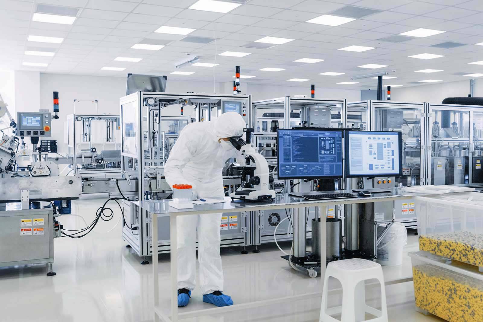 Humancare Lab - Hygiene tile - Hygienic Suspended Ceiling System