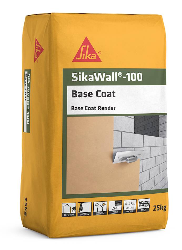 SikaWall®-100 Base Coat - Base Coat Render | Sika Limited | NBS Source