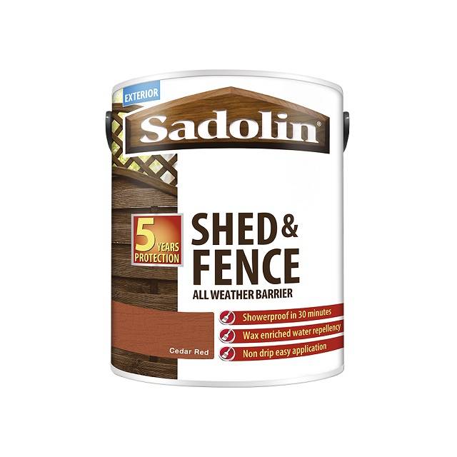 Crown Trade Sadolin Shed and Fence Woodstain