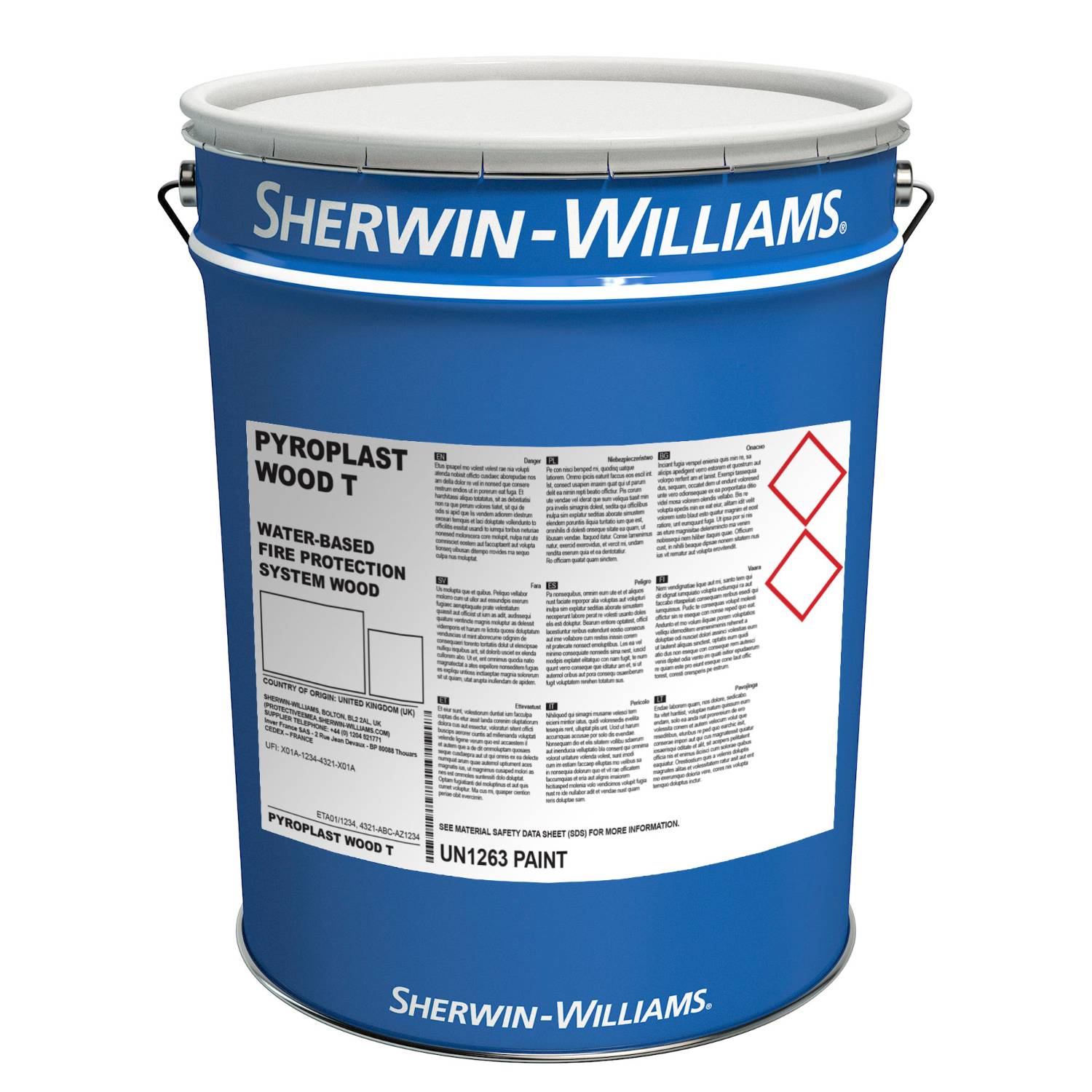 Pyroplast® Wood T (Transparent) - Water-Based Fire Protection Coating