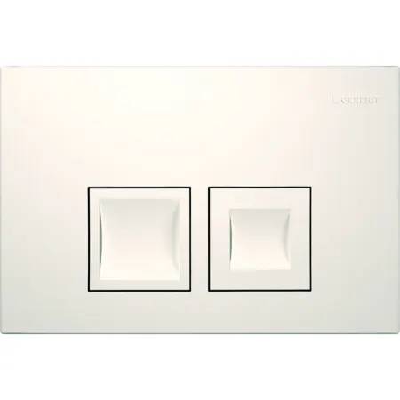 Geberit Delta25 (Ex Delta35) Flush Plate For Dual Flush, Square