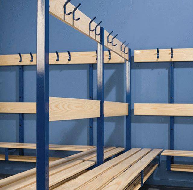 Wall-bearing Changing and Cloakroom Units