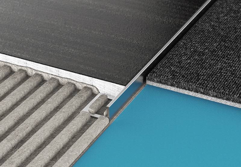 Mapei - Diaplas Aluminum Economic "L-Shaped" Tile Trim - Profiles and Trims