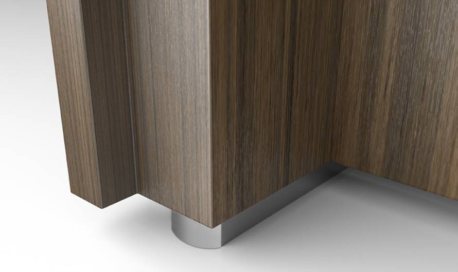 Sylan Real Wood Veneer Toilet Cubicle