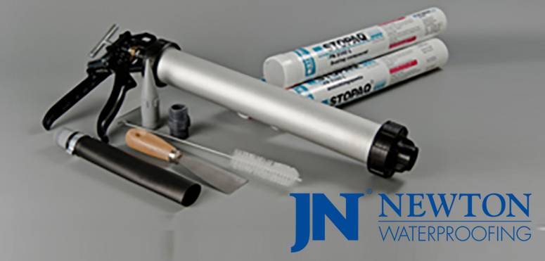 Pipe Sealant Through Service Duct Sleeves - Stopaq Application Set - Service Duct Waterproofing