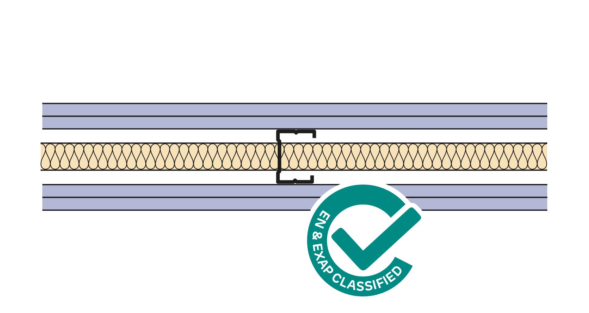 Siniat Single Frame Partition CS50R-212dB-25G