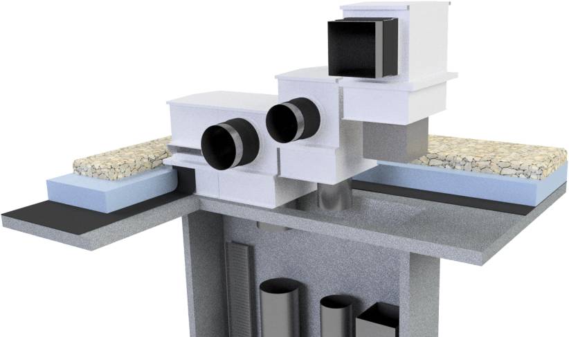 ROOFBOX® P - Modular Roof Service Penetration Unit