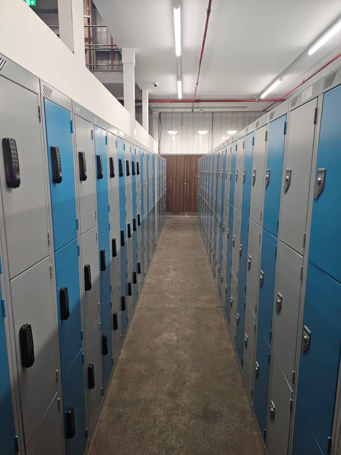 Metal Lockers & Cubicles at Co-op Depot Warehouse | Helmsman | NBS Source