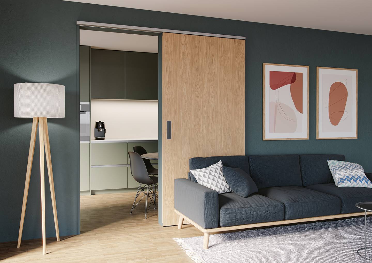 Porta 100 HMD Acoustics (Sliding Door Hardware) - Sliding Door