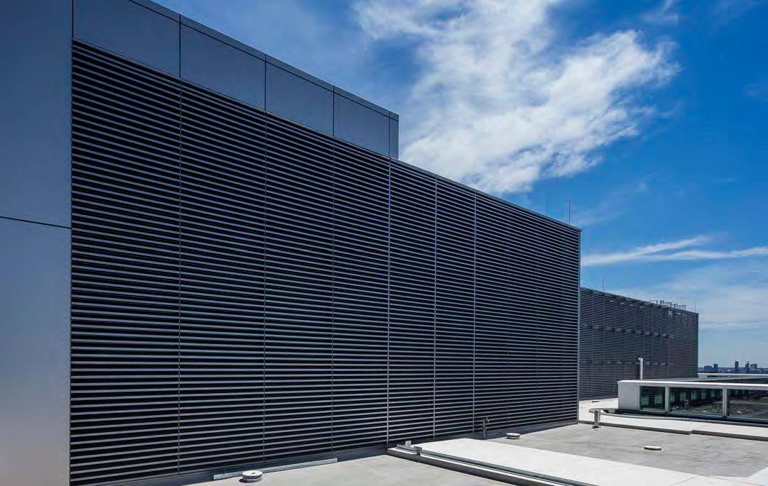 CS Louvres Ventilation Louvre A-4080/A-4085 - Modular Ventilation Louvres