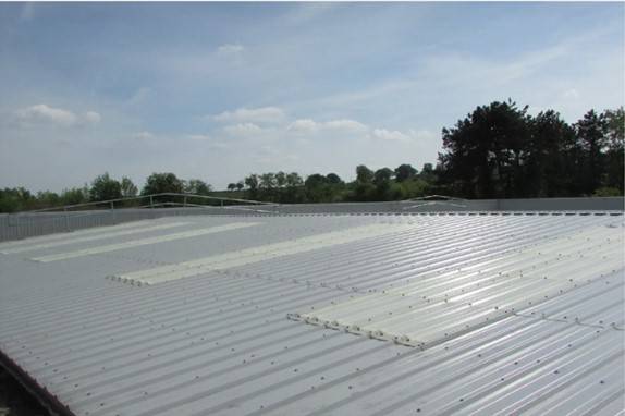 Zenon Optimum GRP Rooflight System - In-plane GRP Rooflights