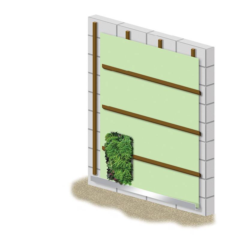 ANS Living Wall System – Battens Type