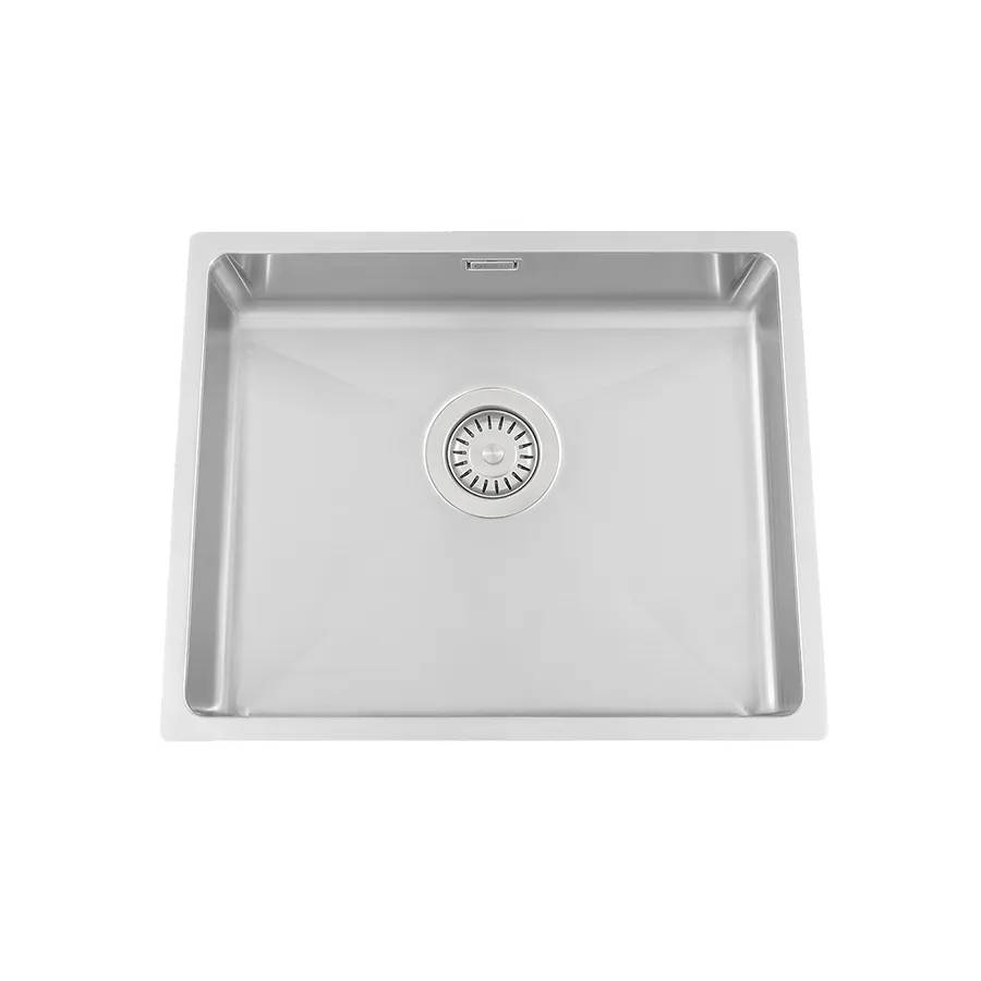 Accessible Single Bowl Kitchen Sink Granberg ErgoSteel Trendline EST-500