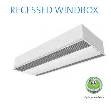 Windbox Suspended Ceiling Air Curtain