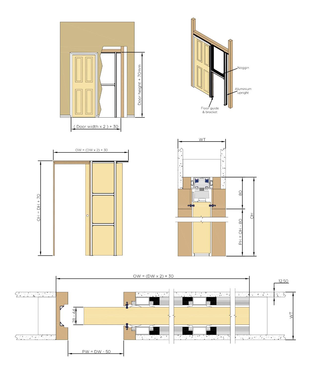 Evolve Pocket Pro Door - Automated Sliding Pocket Door System