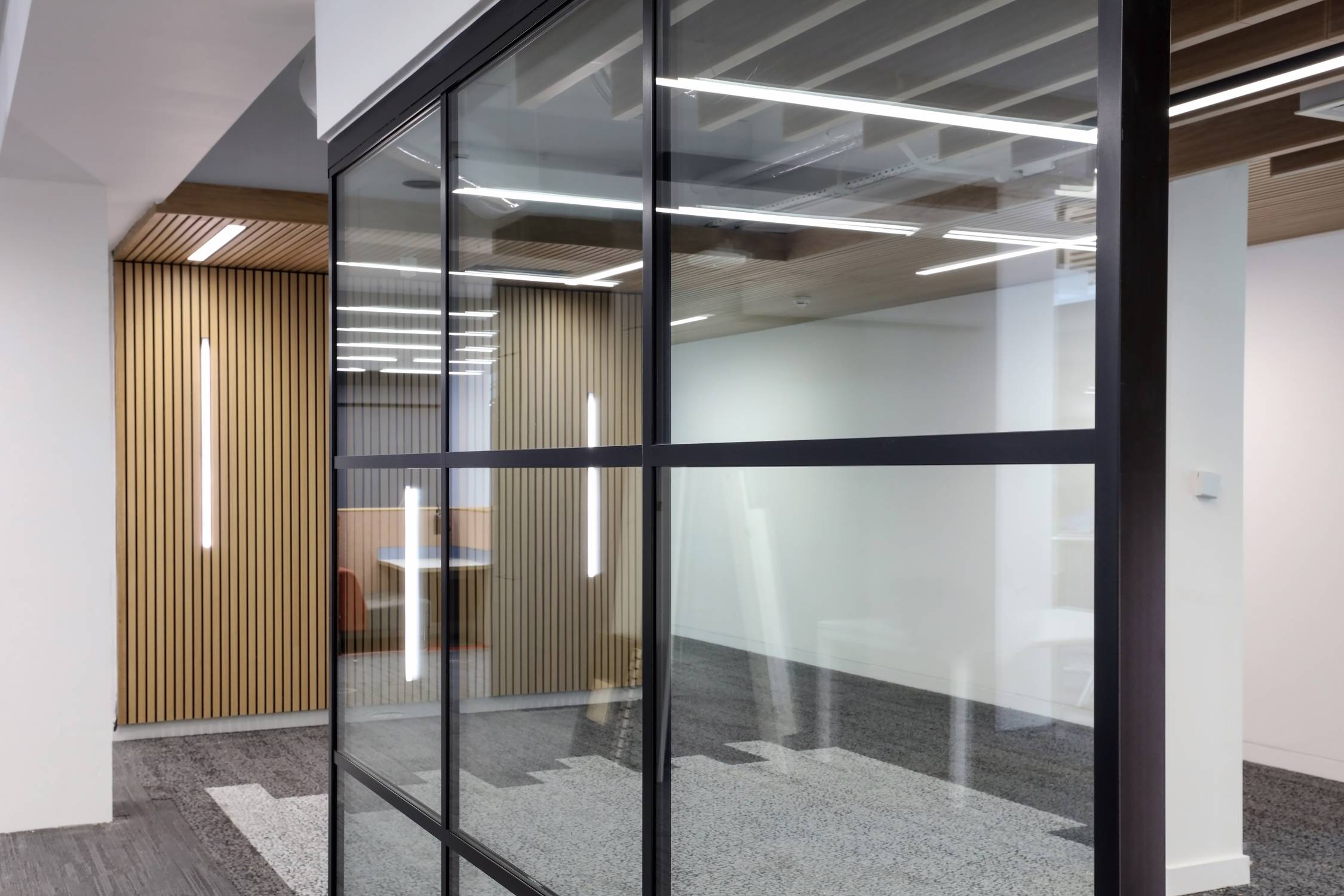 Polar 54 Slimline Double Glazed with Kross Glaze Komfort Partitioning