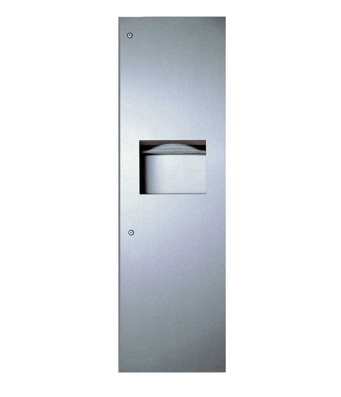 Recessed Paper Towel Dispenser/ Waste Receptacle B-39003