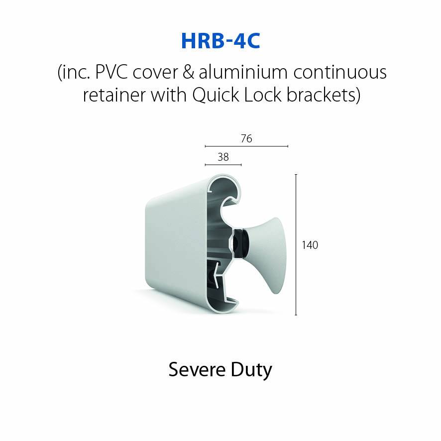 CS Acrovyn® HRB-4C & HRB-4CAL Hand/ Crash Rails