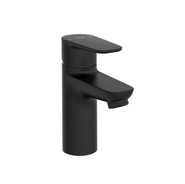 A4298836VUK- Flow Soft compact basin mixer, Matt Black - Mixer Tap