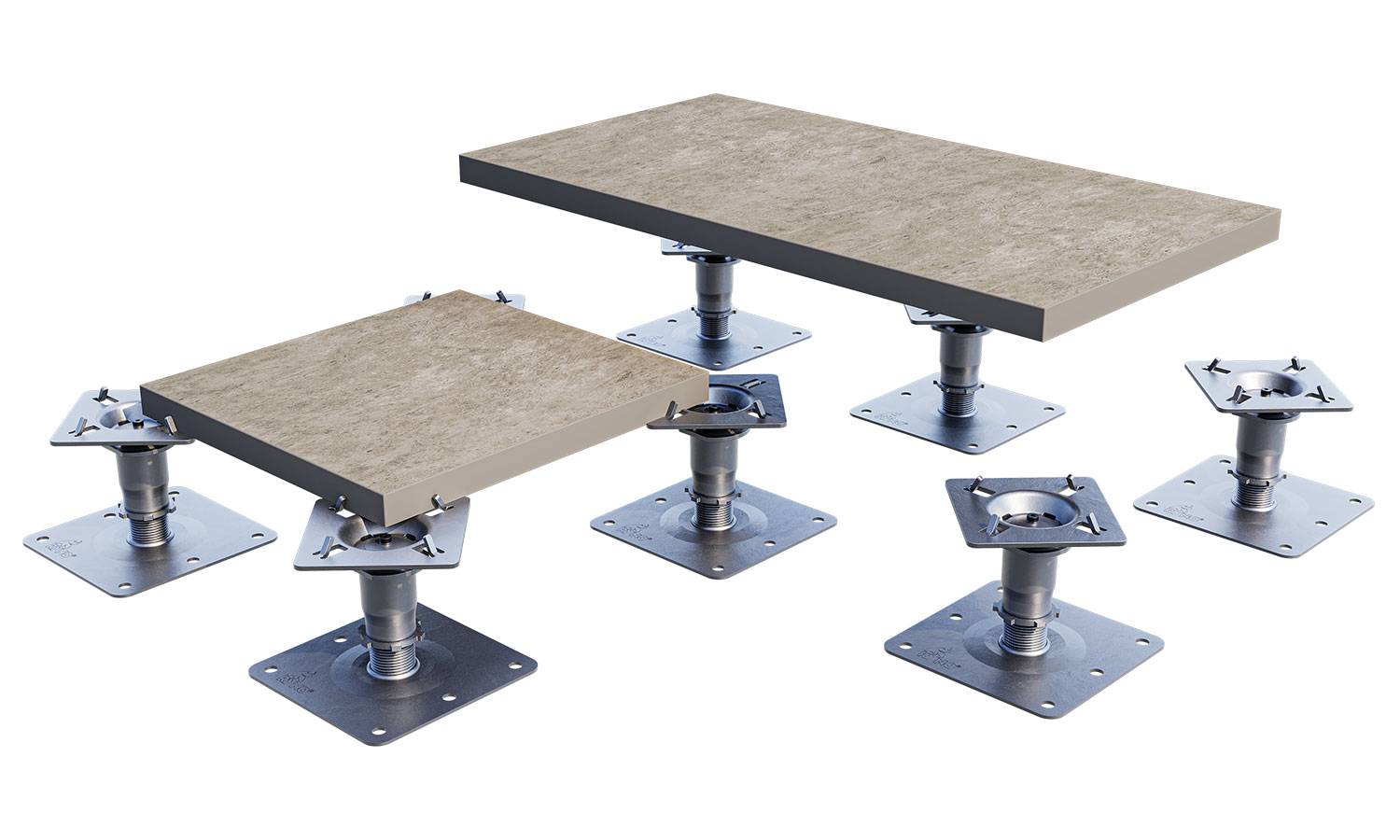 Self Levelling Non-Combustible Pedestal Paving System - Non-Combustible Paving System